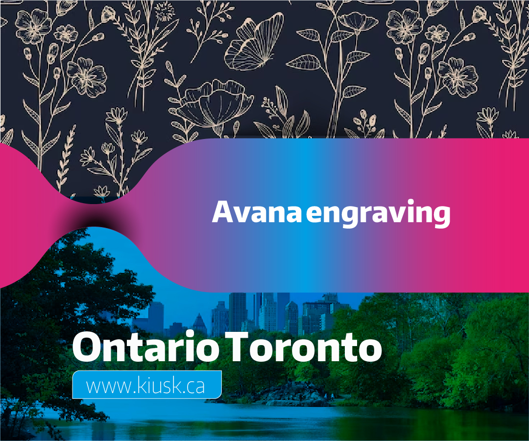 طراحی و حکاکی Avana در تورنتو